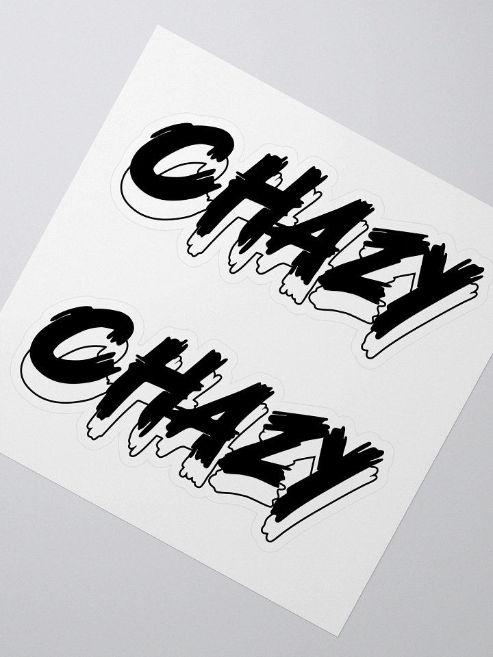 CHAZY Sticker (1 free) product image (2)