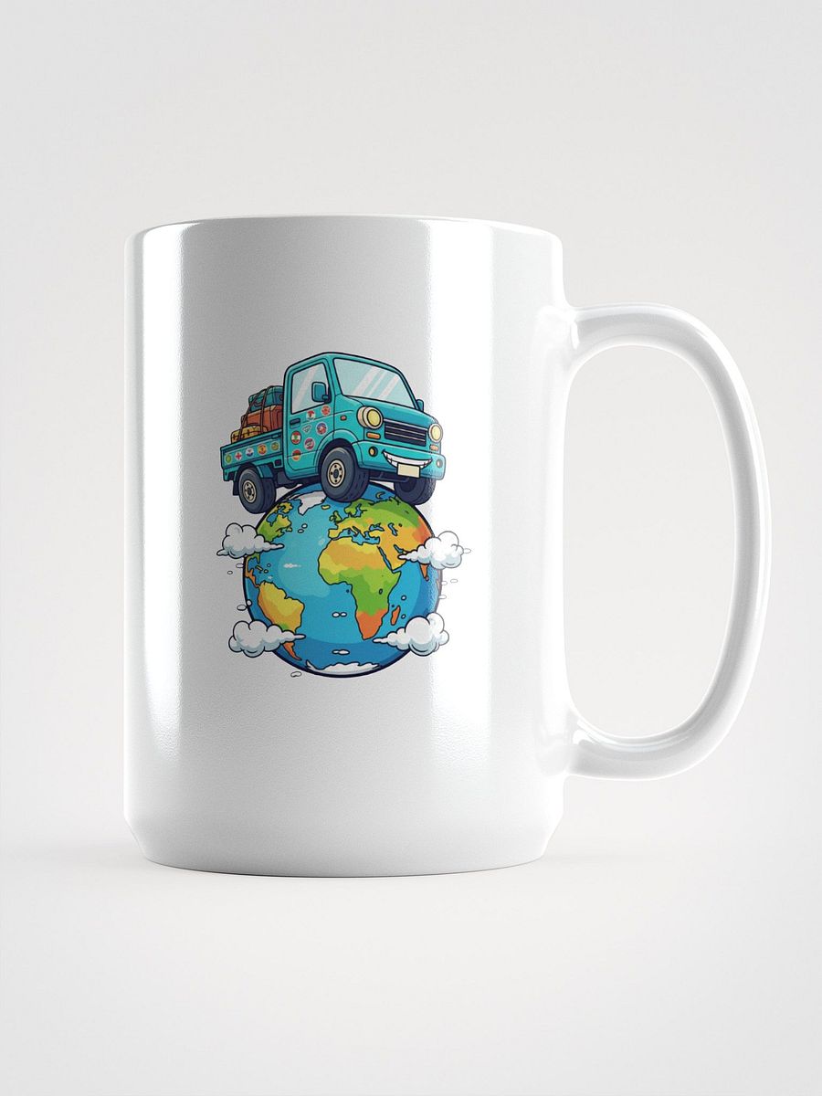Ride the world! Blue Kei Truck Mug product image (1)