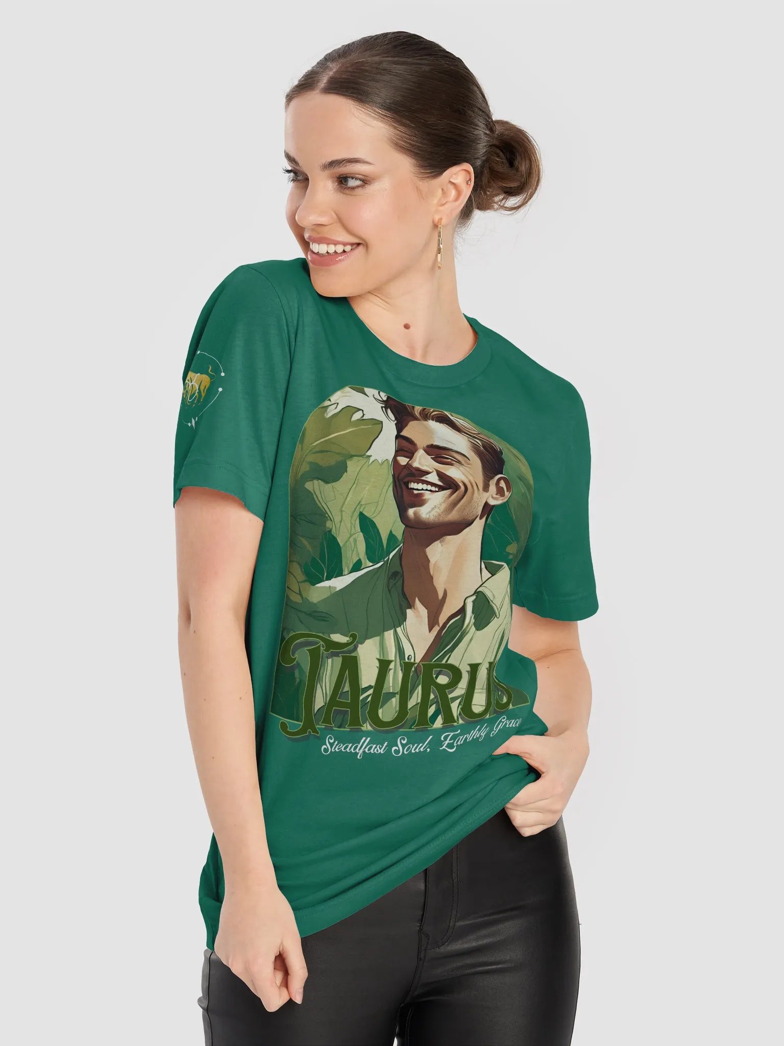 Celestial Taurus Man T-Shirt (DTG) product image (7)