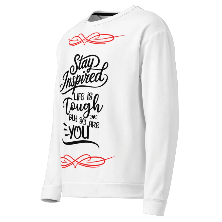 Red Ornate Unisex Sweatshirt product image (3)