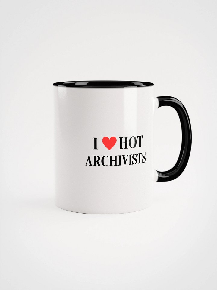 I HEART HOT ARCHIVISTS MUG product image (1)
