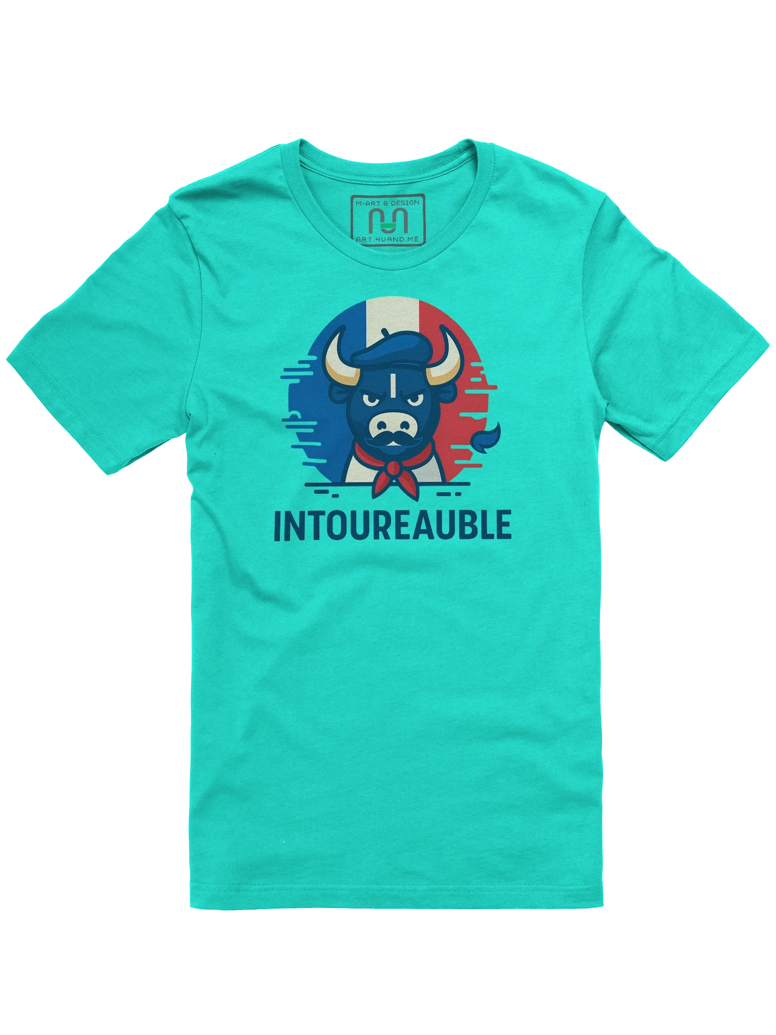INTOUREAUBLE: The Unbreakable French Bull Tee 🐂 product image (1)