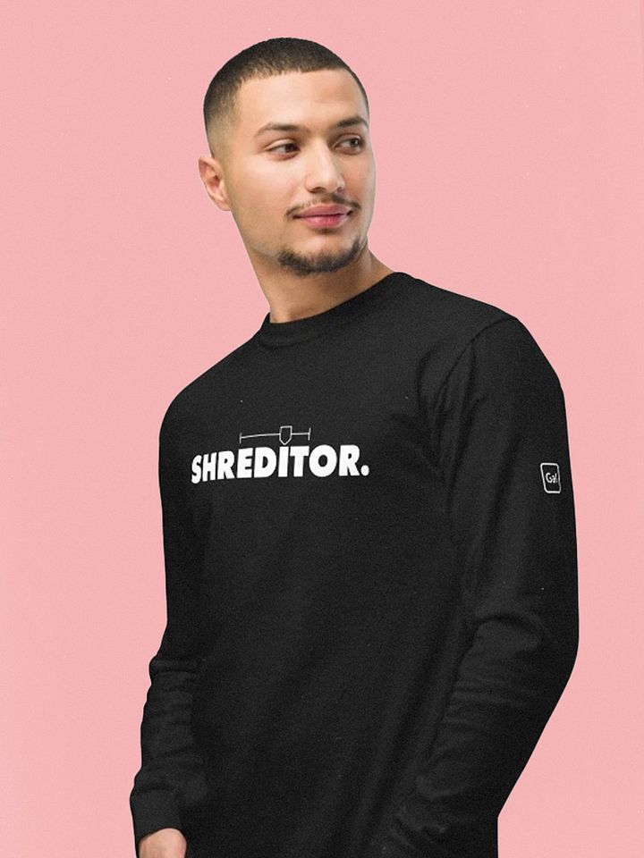 Shooter/Editor (Shreditor) Comfort Long Sleeve (Unisex) product image (1)