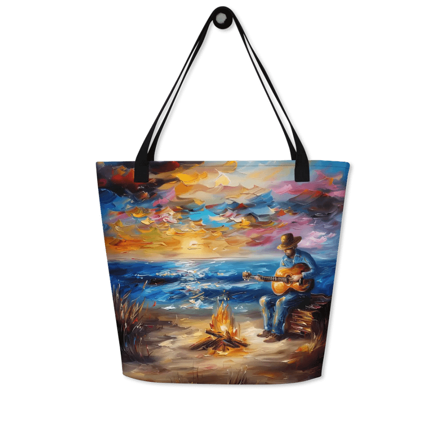 Music is Life Tote Bag product image (7)