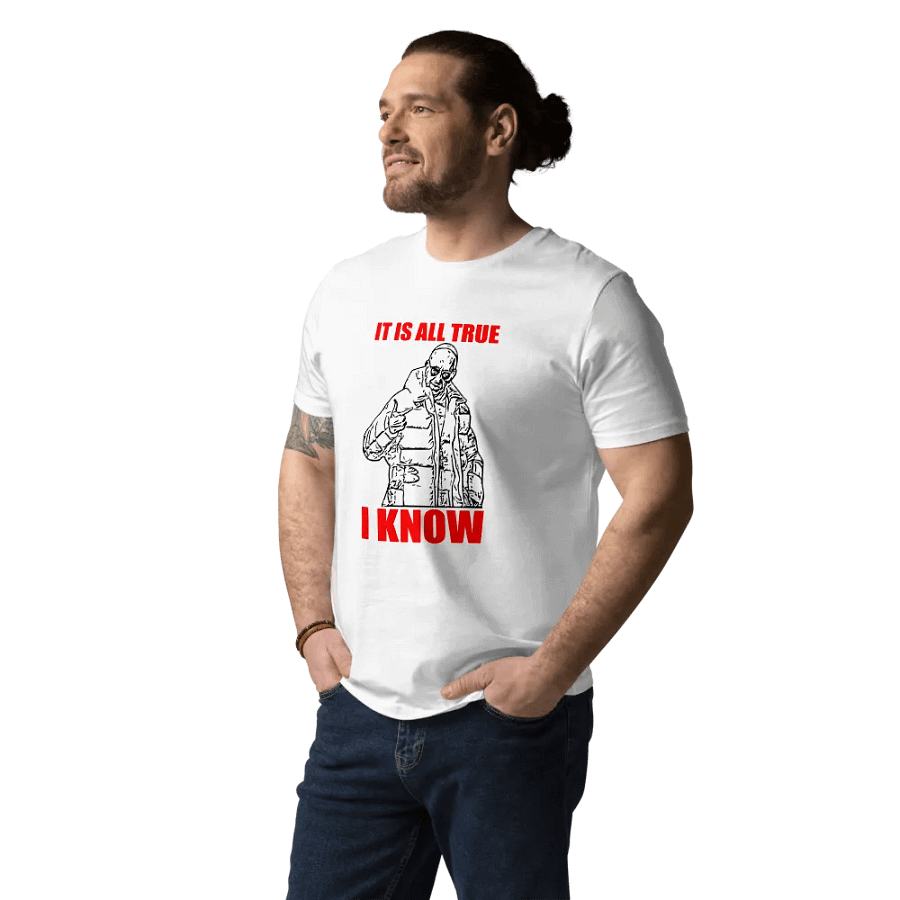 IT IS ALL TRUE I KNOW POPE AI MEN T SHIRT FUNNY SAYING product image (12)