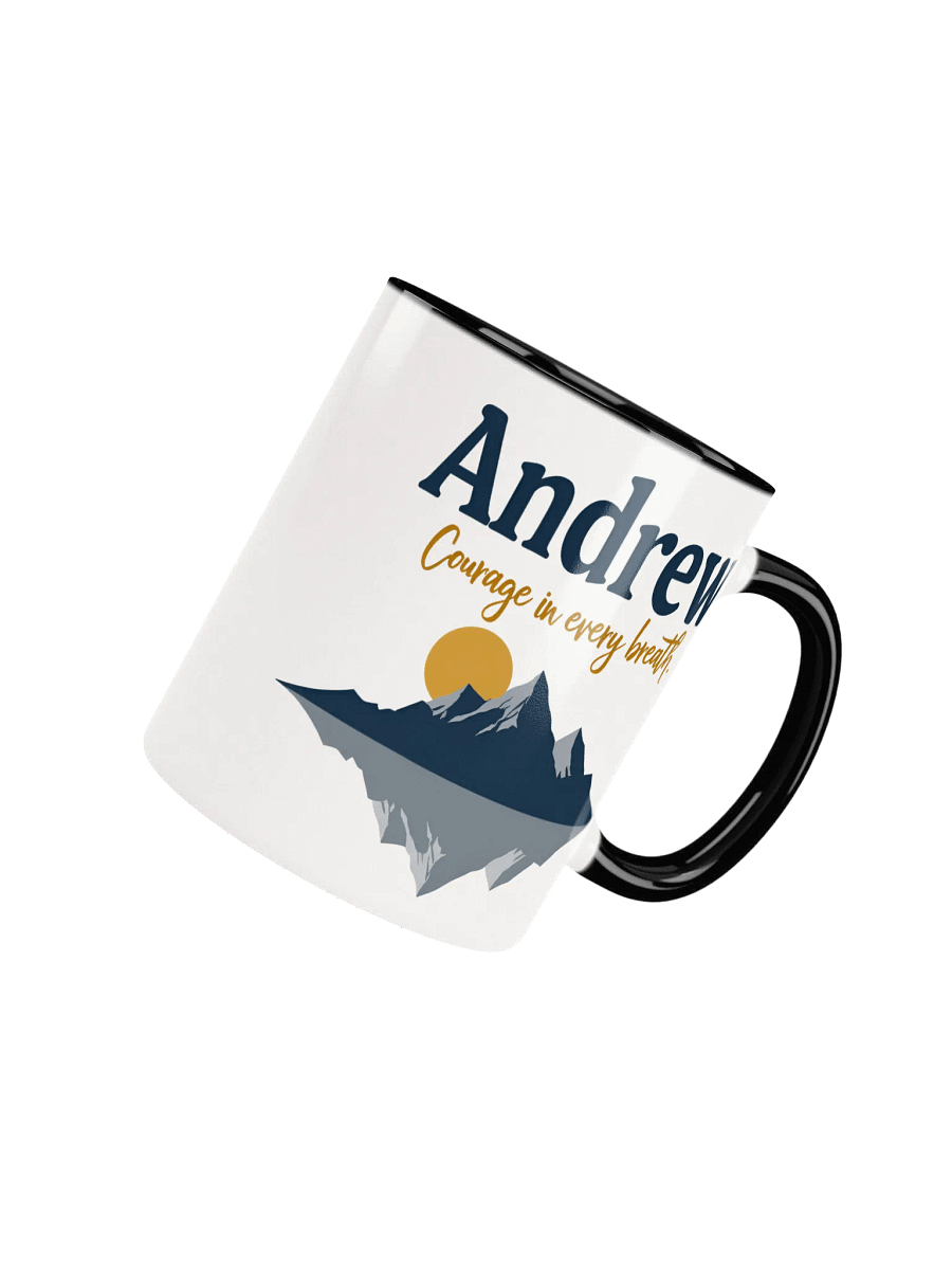 Andrew Mug: Courage in Every Breath – A Personalized Gift for Bold Souls product image (4)