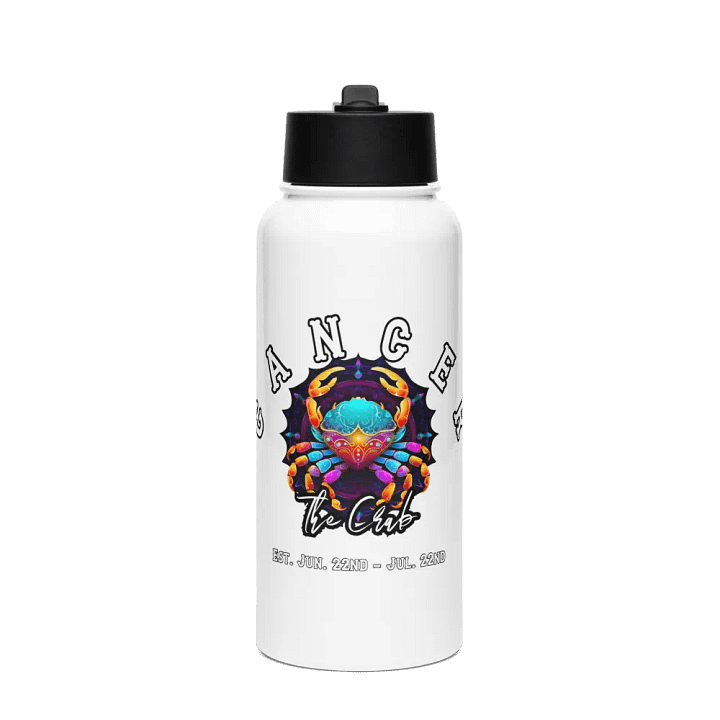 Cancer - Zodiac Sports Stainless Steel Water Bottle product image (1)