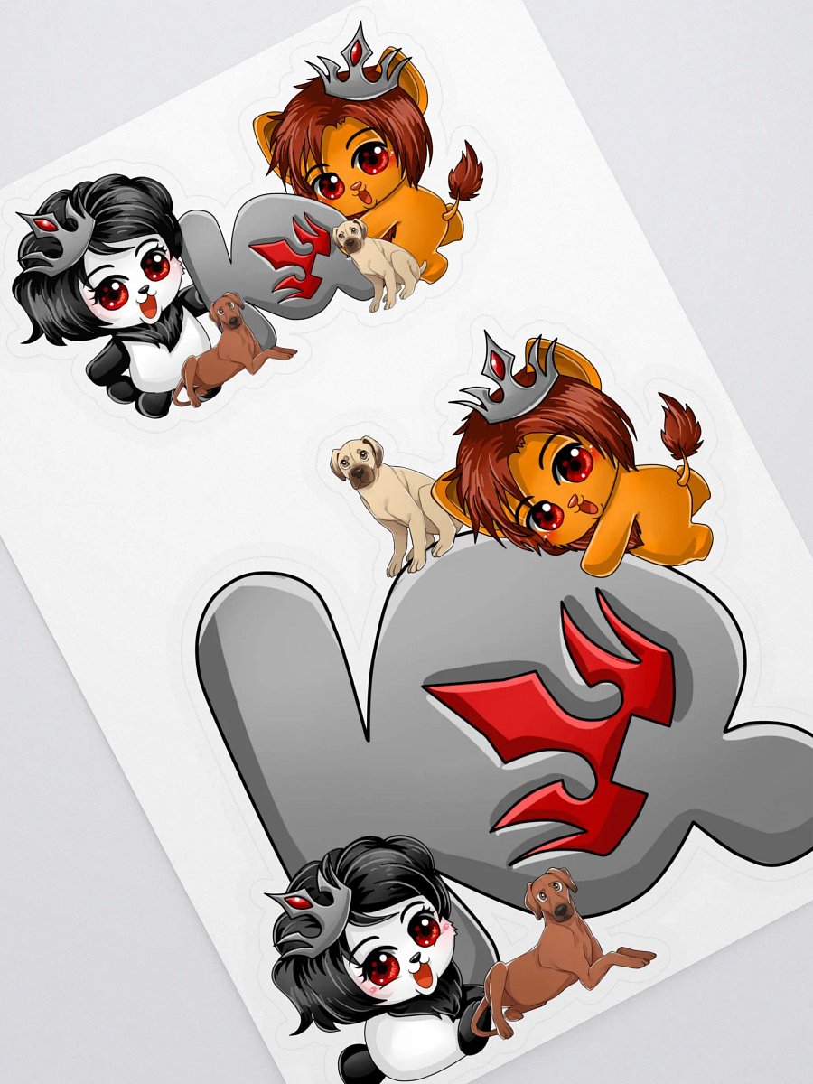KQFAM LOGO Stickers product image (2)