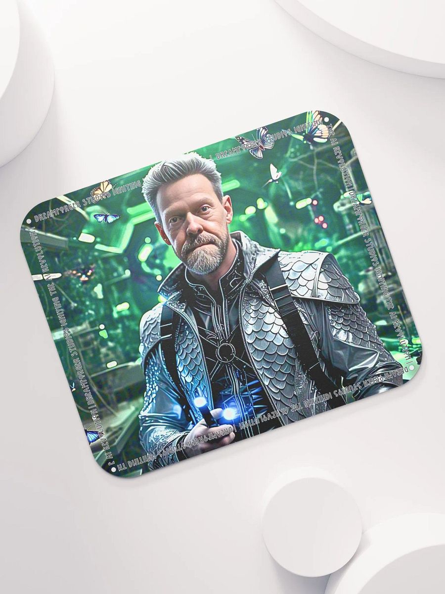 The AI Dreamforger: CyberPunk Mouse Pad product image (7)