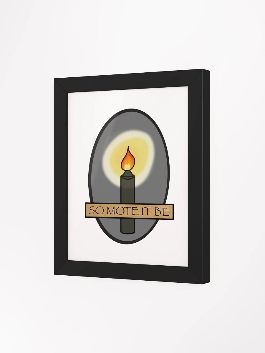 So Mote It Be print product image (56)