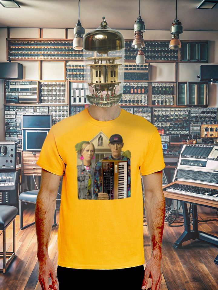 American Prophet by Frank Fonik (Sequential Circuits Prophet-5), Techno EDM Unisex T-Shirt product image (1)