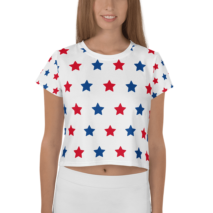 Stellar Dreams All-Over Crop Tee product image (1)