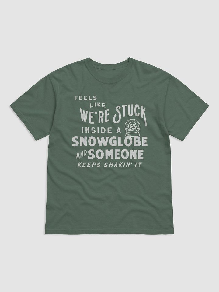 Snowglobe Censored Heavyweight Tee (Dark) (BB x CC) product image (1)