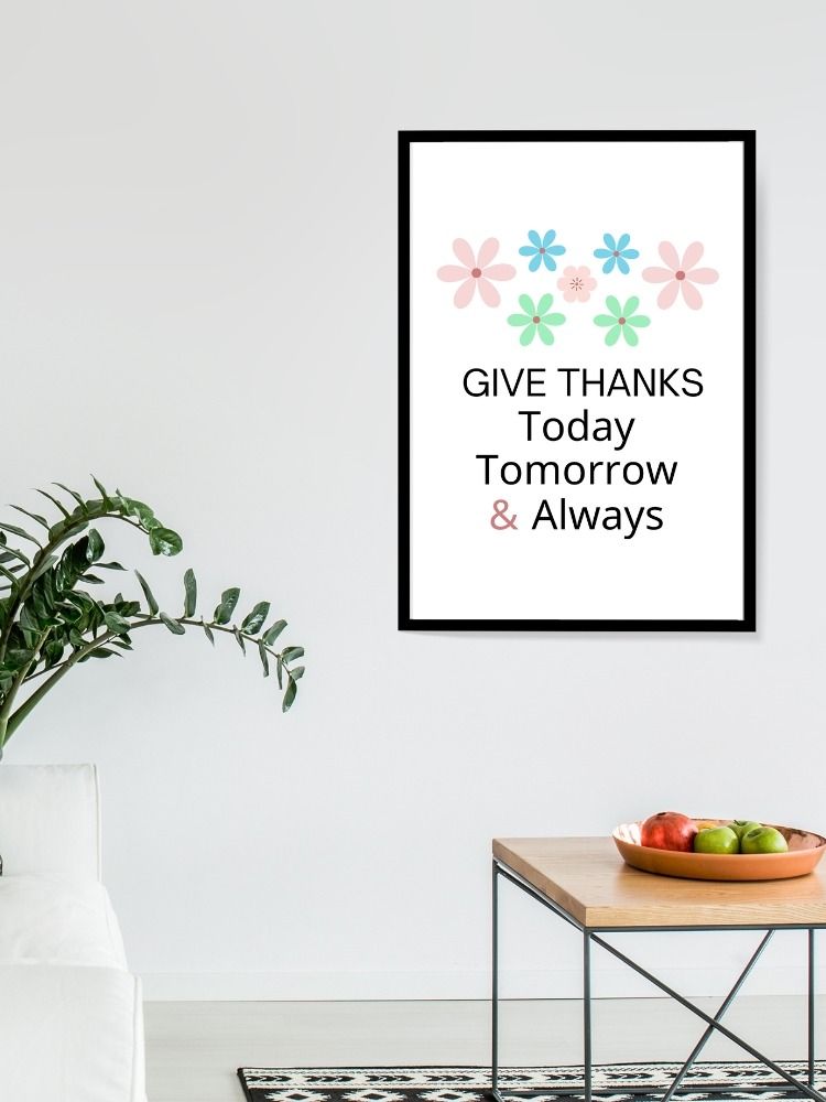 Give Thanks Printable Wall Art product image (3)