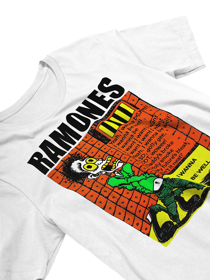 RAMONES I WANNA BE WELL TEE product image (1)