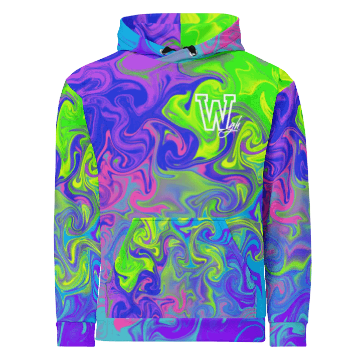 Wgh Abstract High-Dye Hoodie product image (1)