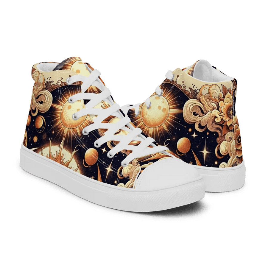 Men's High Top Canvas Shoes product image (57)