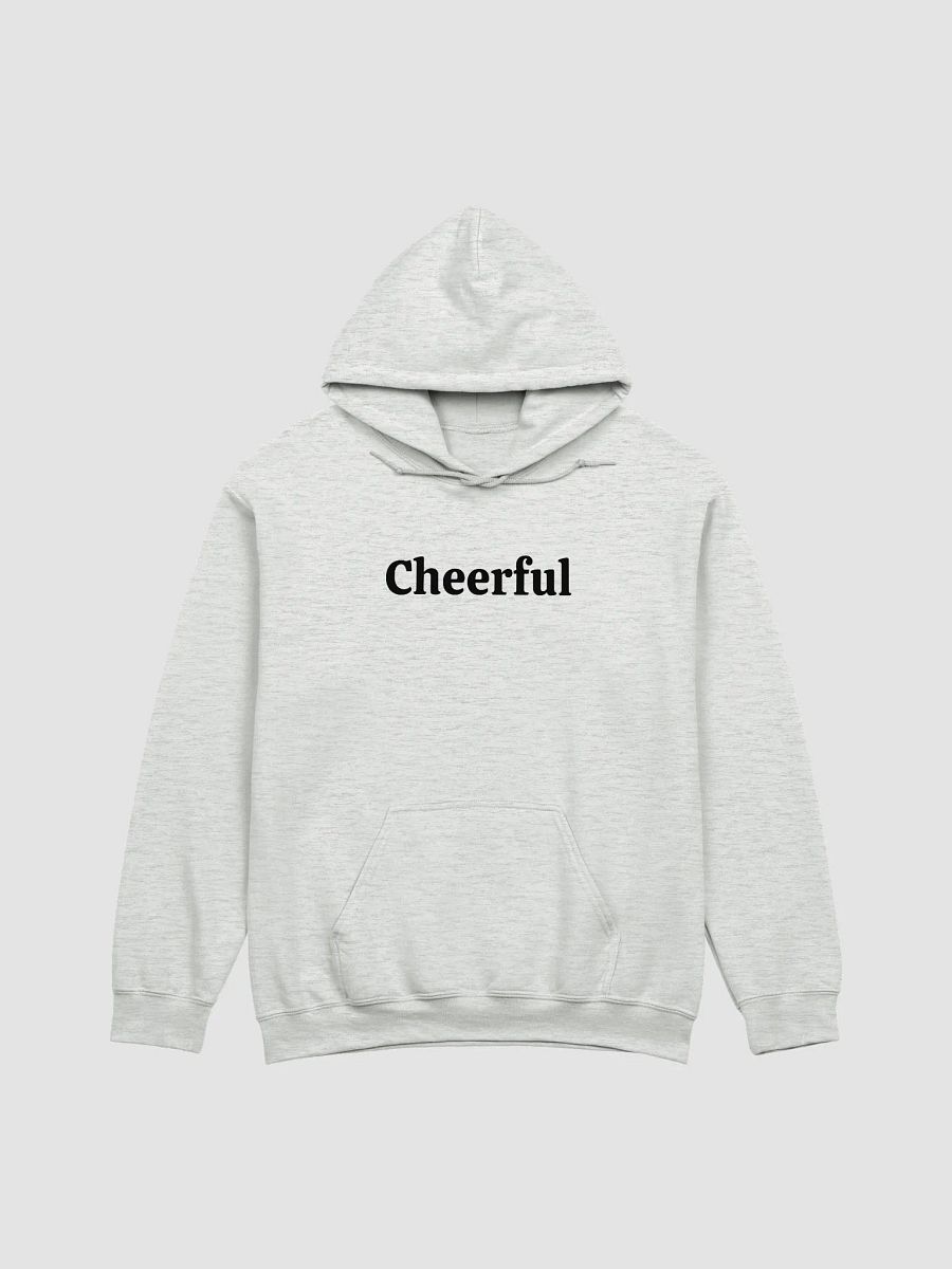 “Cheerful” Upbeat Unisex Hoodie product image (2)