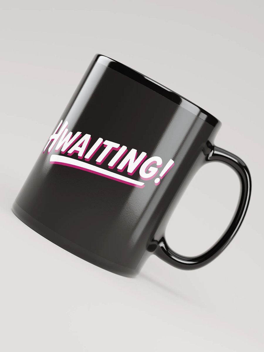 HWAITING! Energy Boost Black Glossy Mug product image (7)