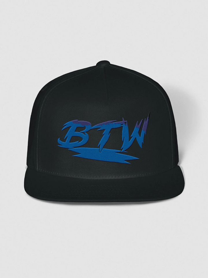 BTW Yupoong flat snapback hat product image (2)