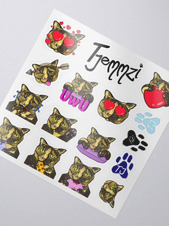 Tjemmzi sticker pack 1 (16 Stickers) product image (2)