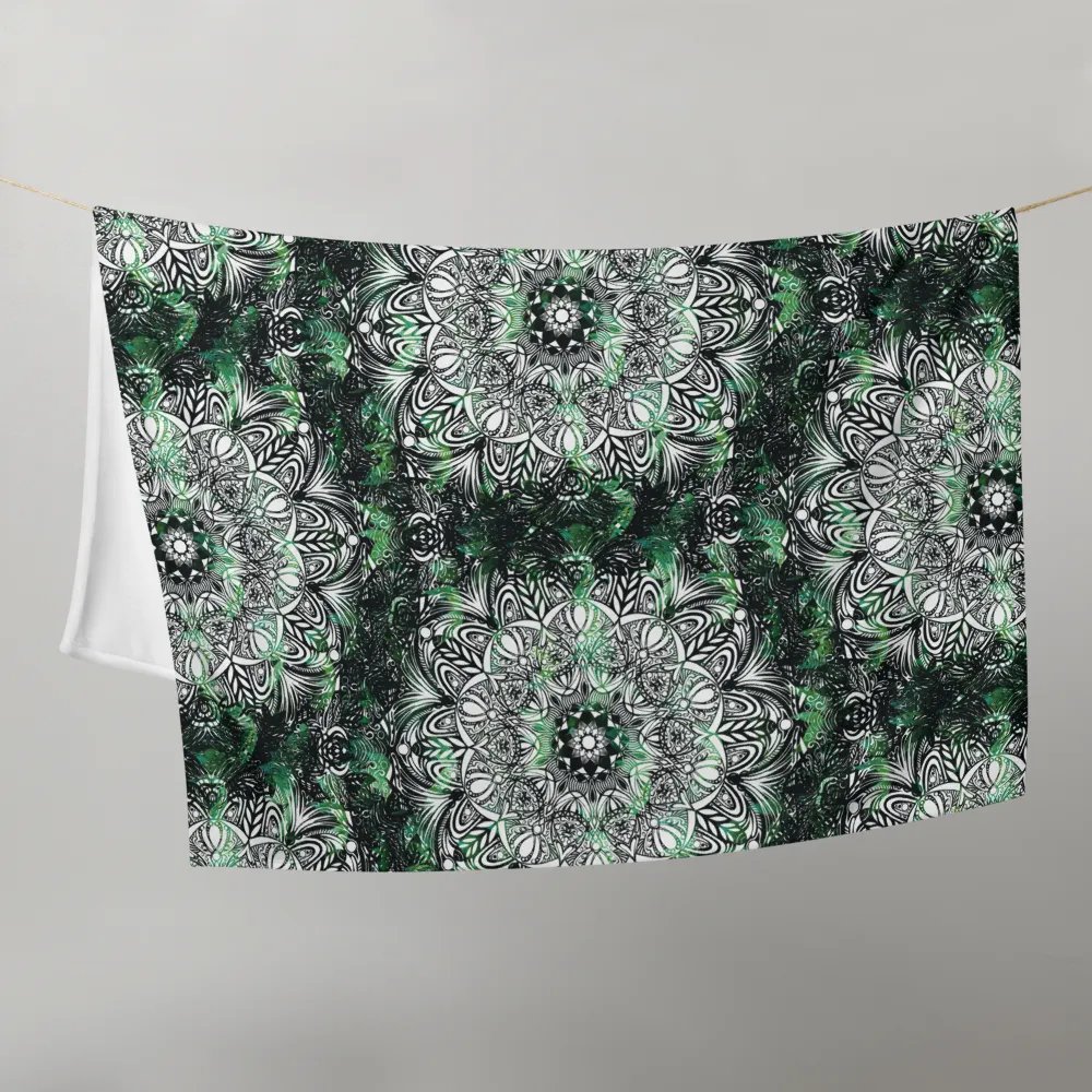 Foliage Fantasy Throw Blanket product image (2)