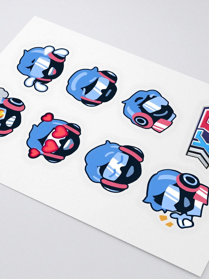 Spin Rhythm XD Jim Rhythm Sticker Sheet product image (2)