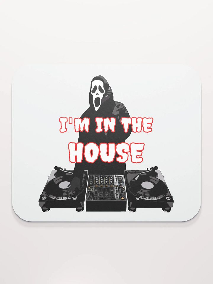 Ghostface in the house Classic Mouse Pad product image (2)