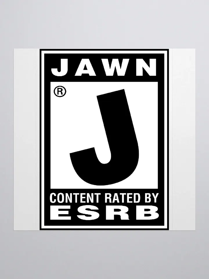 J for Jawn sticker product image (1)