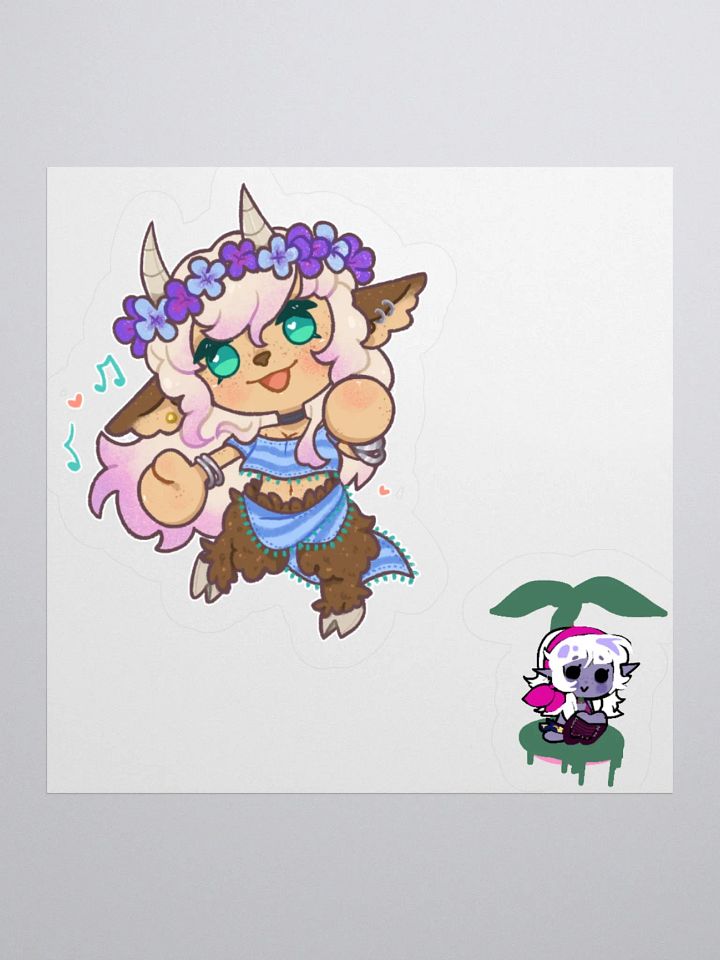 Little Chibis - Trixie and Mara Stickers product image (1)
