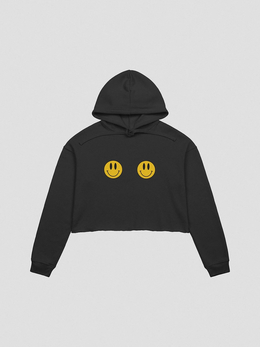 Smiley Cropped Hoodie product image (1)