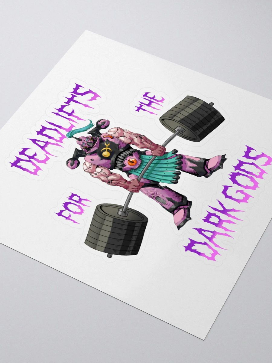 Deadlifts For The Dark Gods - Noise Marine Sticker product image (9)