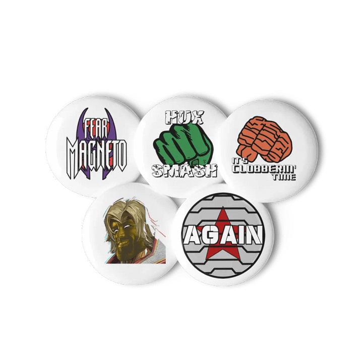 Pin Badges Set 2 product image (1)