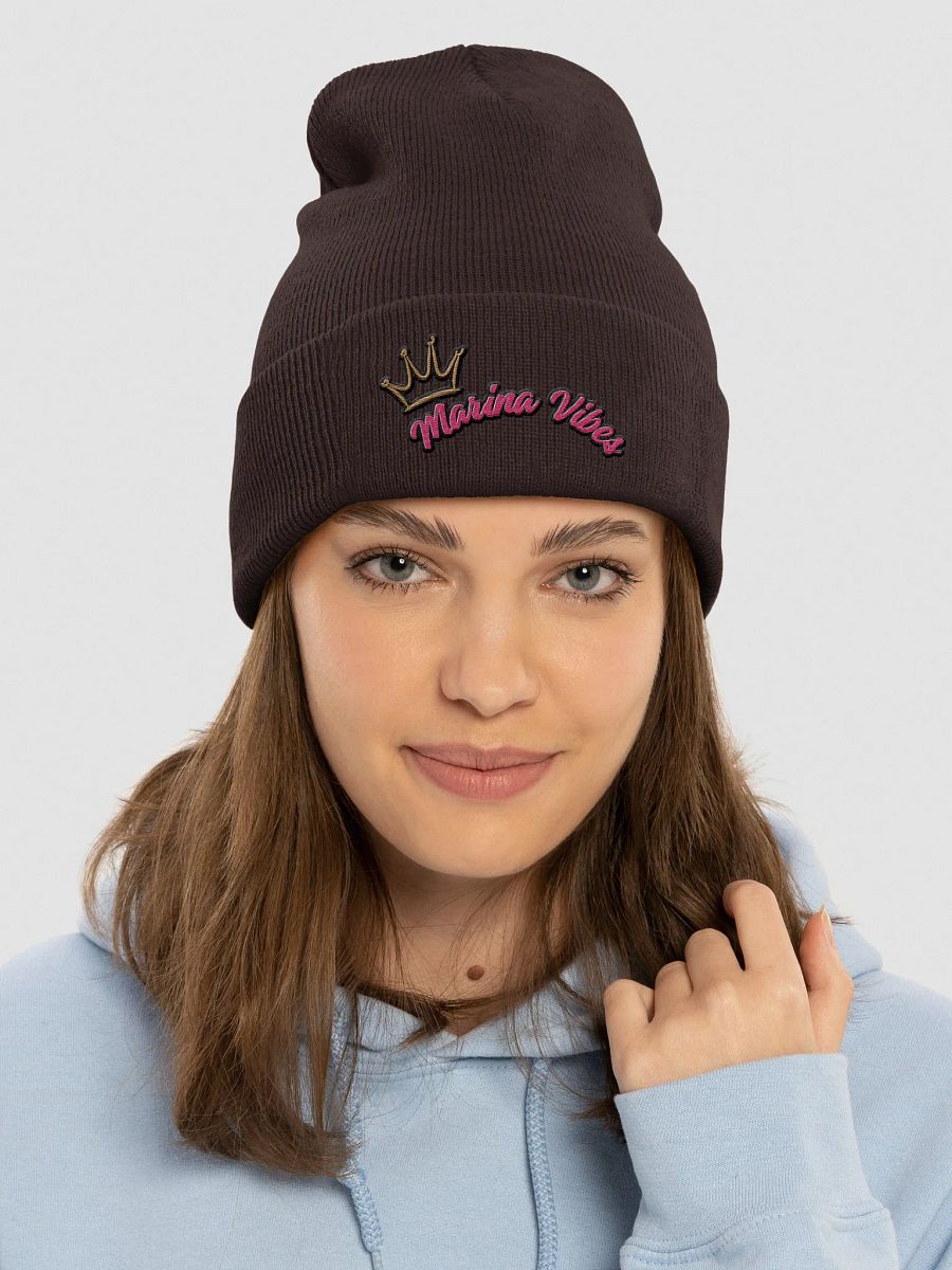 Marina Vibes Crowned Beanie product image (21)