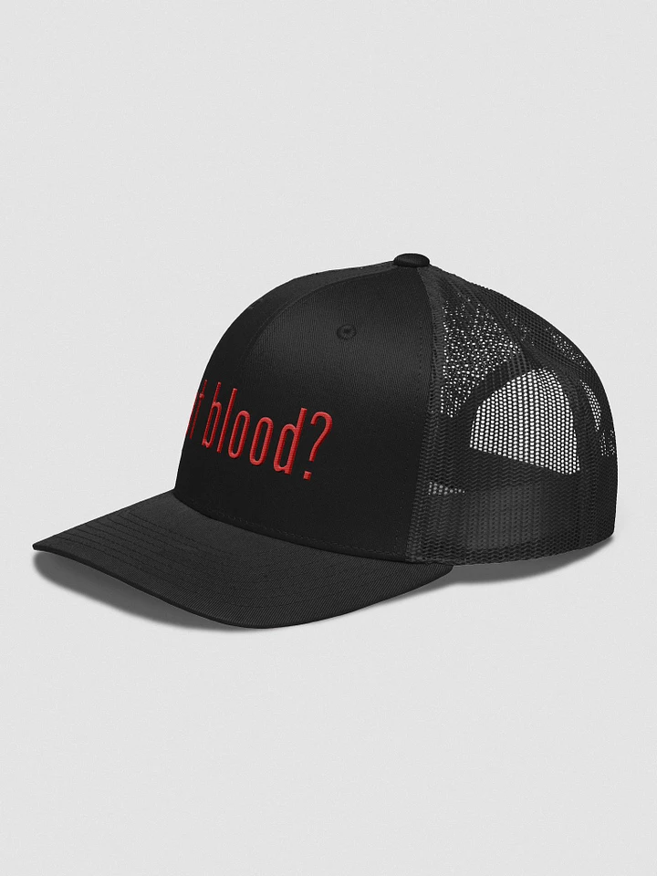 got blood? embroidered trucker hat product image (6)
