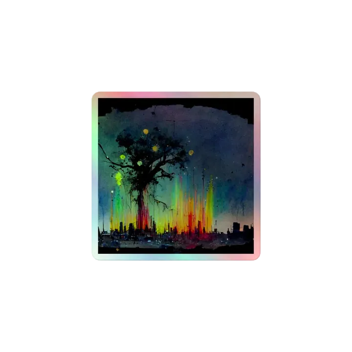 Ethereal Tree Holographic Sticker Set product image (1)