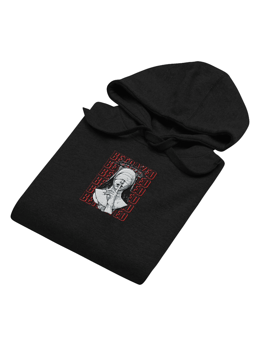 Betrayed Center Embroidered Hoodie product image (4)