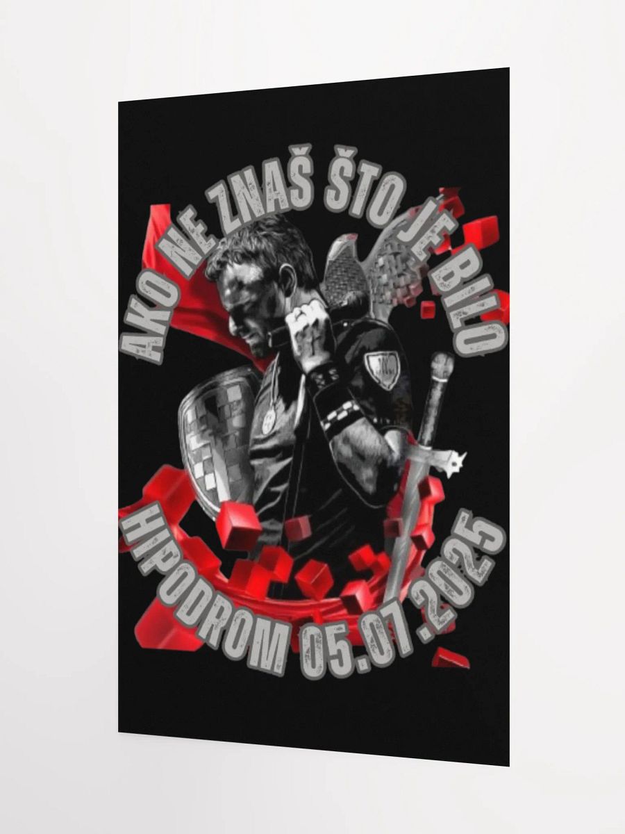 AKO NE ZNAŠ ŠTO JE BILO - VISOKOKVALITETNI MAT POSTER 31 CM X 45 CM product image (3)