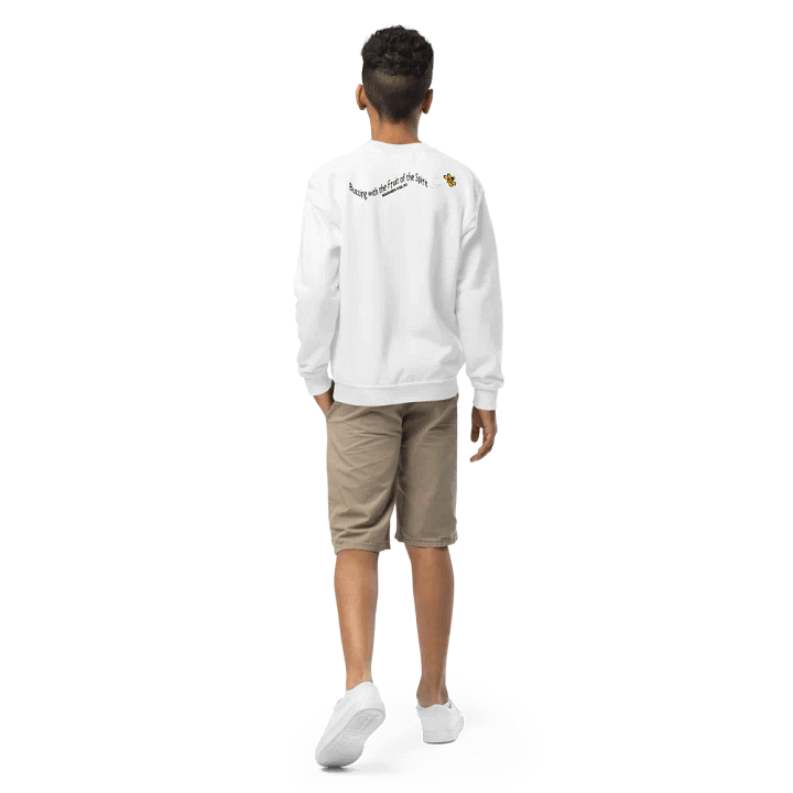 Buzzing with the Fruit of the Spirit – Kids Sweatshirt product image (2)