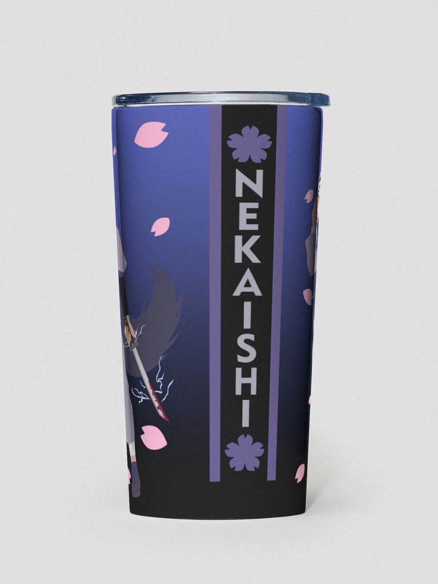 20oz Stainless Steel Tumbler - LowPro | Dark Mode | Blue Fade product image (2)