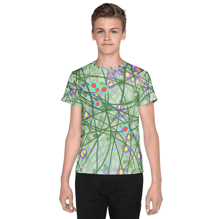 Vivid Vines Youth T-Shirt product image (1)
