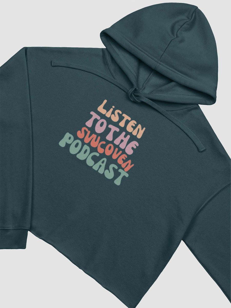 LISTEN CROPPED HOODIE product image (19)