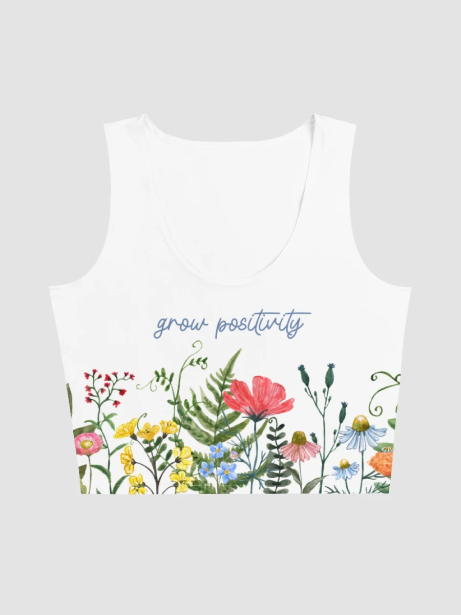LIMITED EDITION - Grow Positivity Crop Tank product image (1)