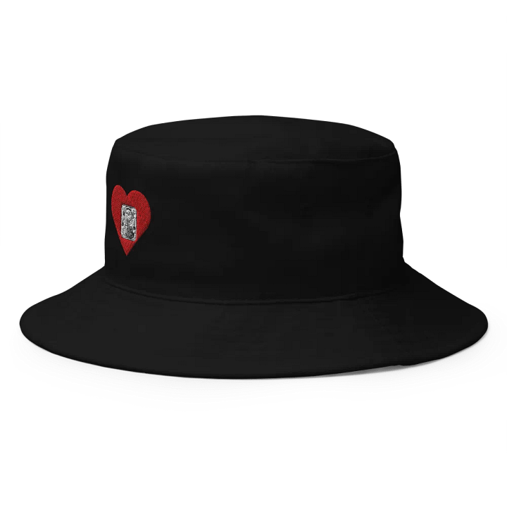 Stinky astronaut Heart Bucket Hat product image (4)