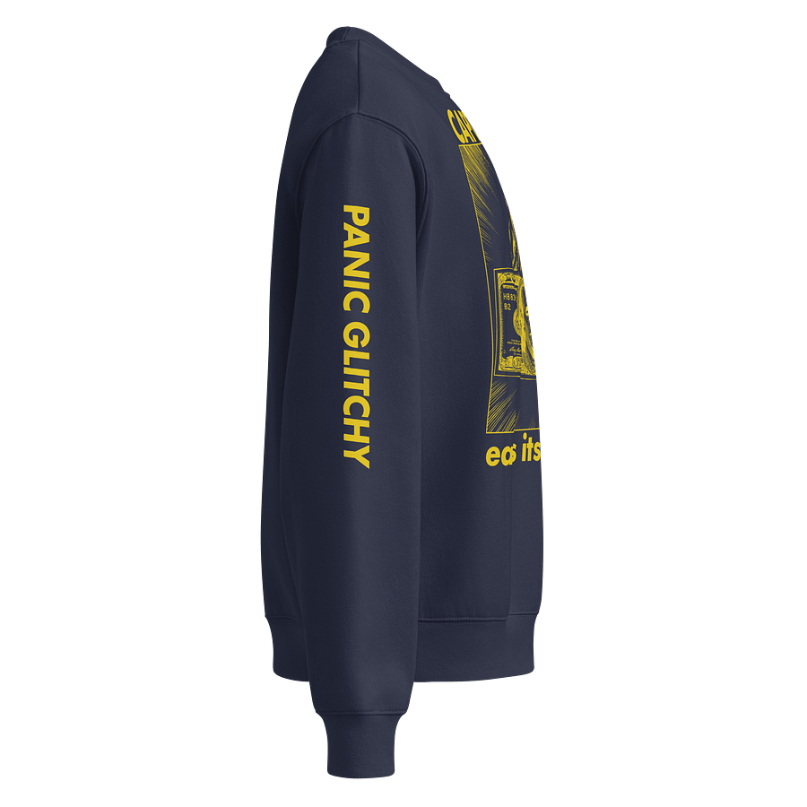 Capitalism Eas its Young Golden Oversized Sweatshirt product image (8)