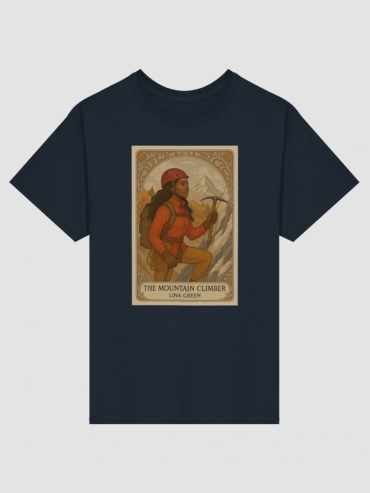 Tarot Card Shirt- Lina Green - Lunch Therapy on the back - Unisex Ultra Cotton Tee product image (13)