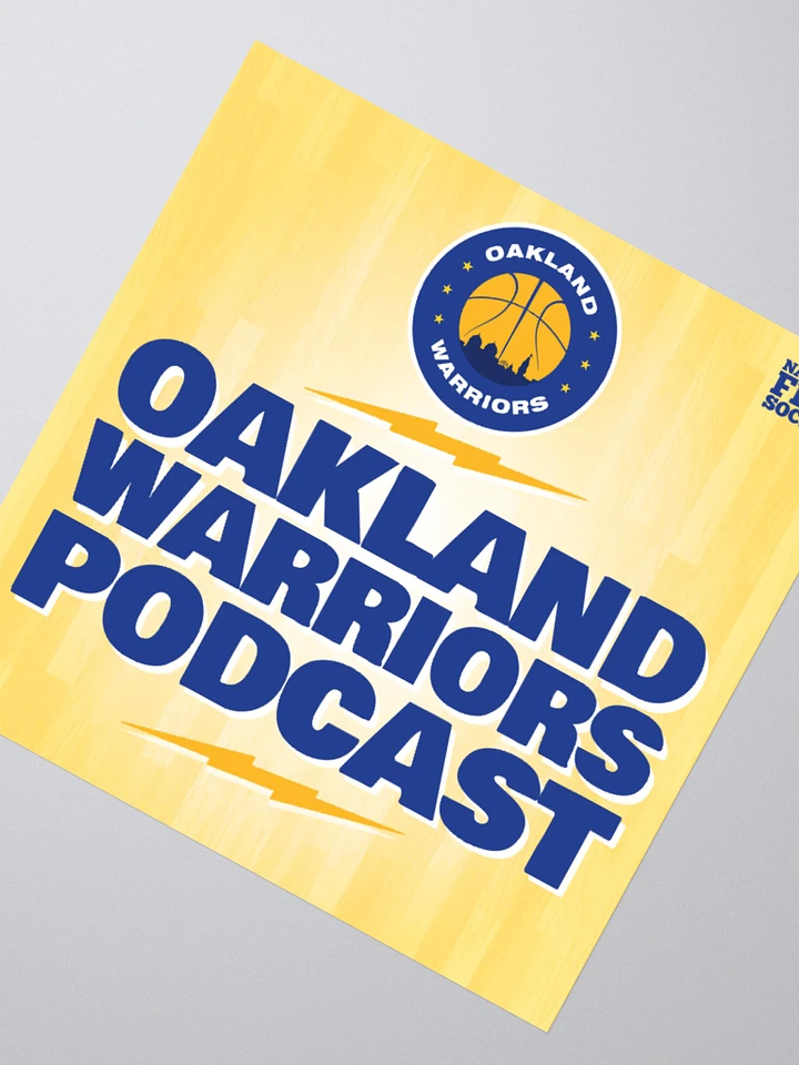 Oakland Warriors Podcast Logo Sticker product image (1)