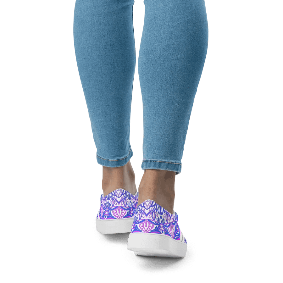 Mandala Magic Women's Slip-On Shoes product image (3)