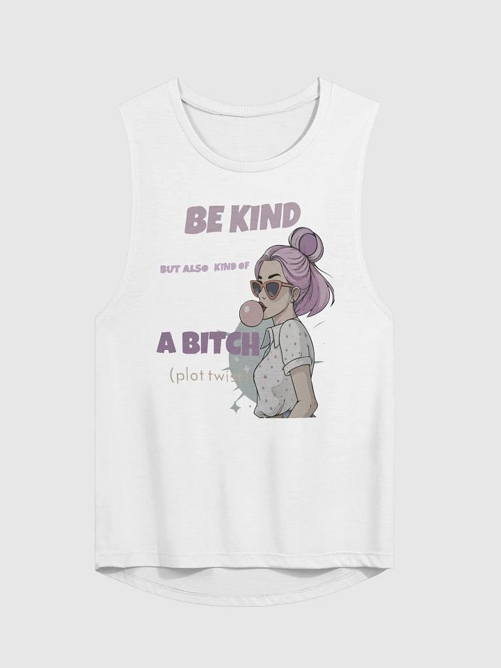 Kind but Kinda a Bitch – Plot Twist Tee (Comic Bubblegum Edition) product image (1)