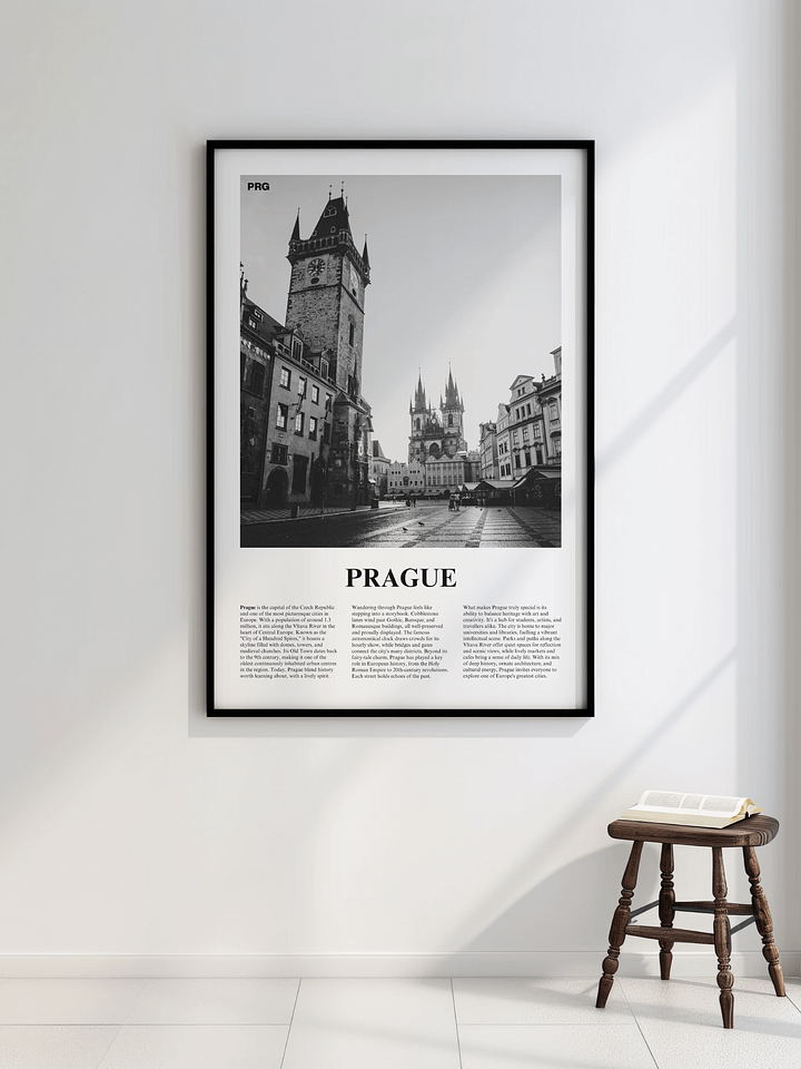 Prague 01 Newspaper Poster product image (4)